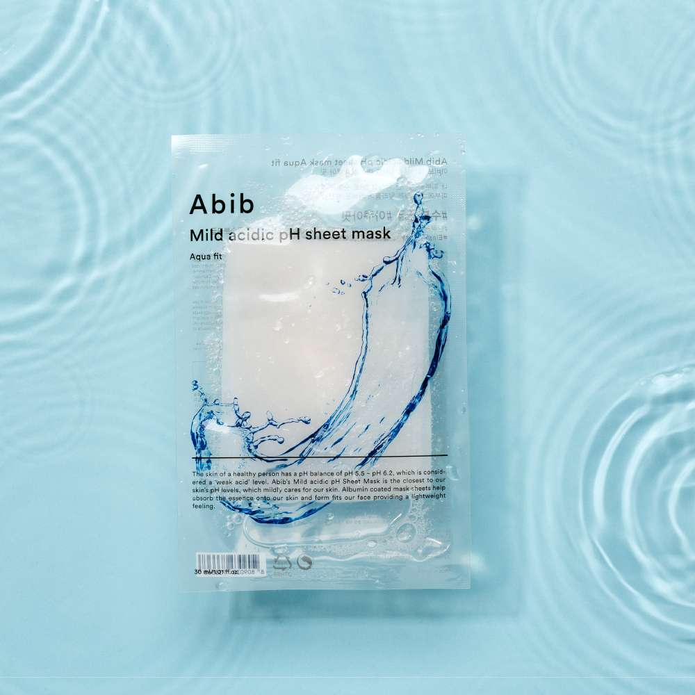 ABIB Mild Acidic pH Sheet Mask Aqua Fit x 1 Unidad (2)