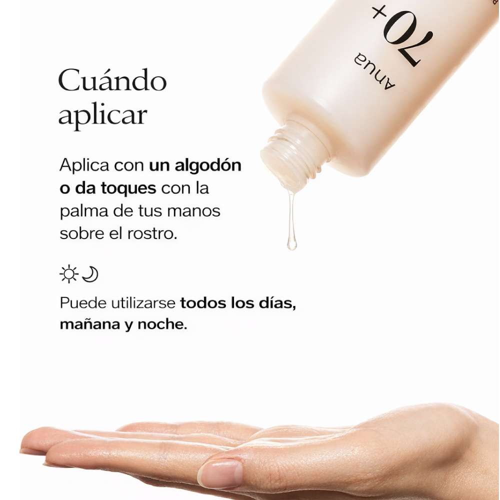 ANUA Rice 70 Glow Milky Toner x 250 ml | tónico facial (2)