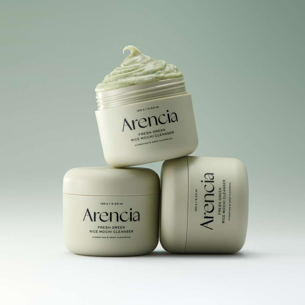 ARENCIA Fresh Green Rice Mochi Cleanser x 120 g (2)
