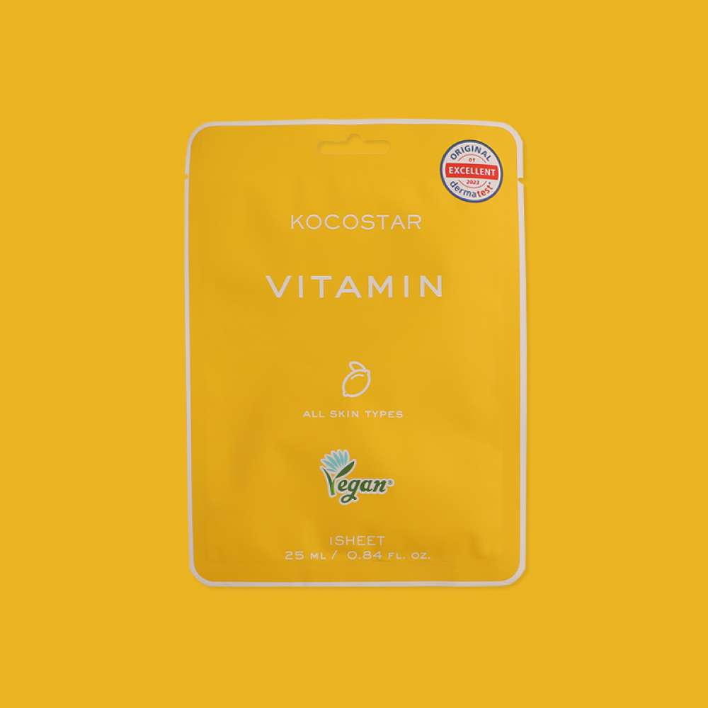 KOCOSTART 4 Vitamin Mask x 25 ml | mascarilla facial (2)
