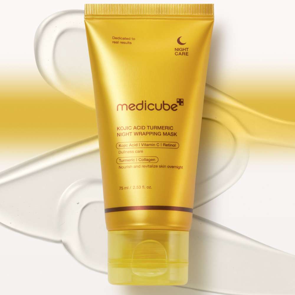 MEDICUBE Kojic Acid Turmeric Night Wrapping Mask x 75 ml (2)