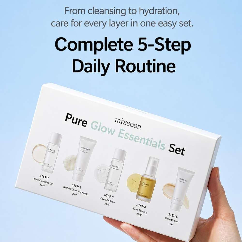 MIXSOON PURE GLOW ESSENTIALS SET