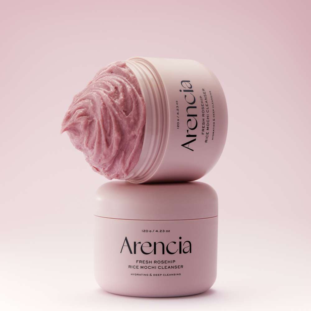 ARENCIA Fresh Rosehip Rice Mochi Cleanser x 120 g (3)