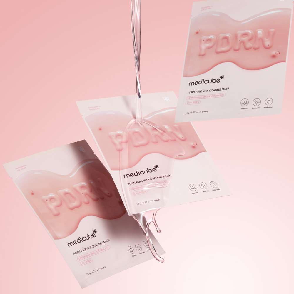 PDRN Pink Vita Coating Mask 1 Unidad MEDICUBE | manchas (2)