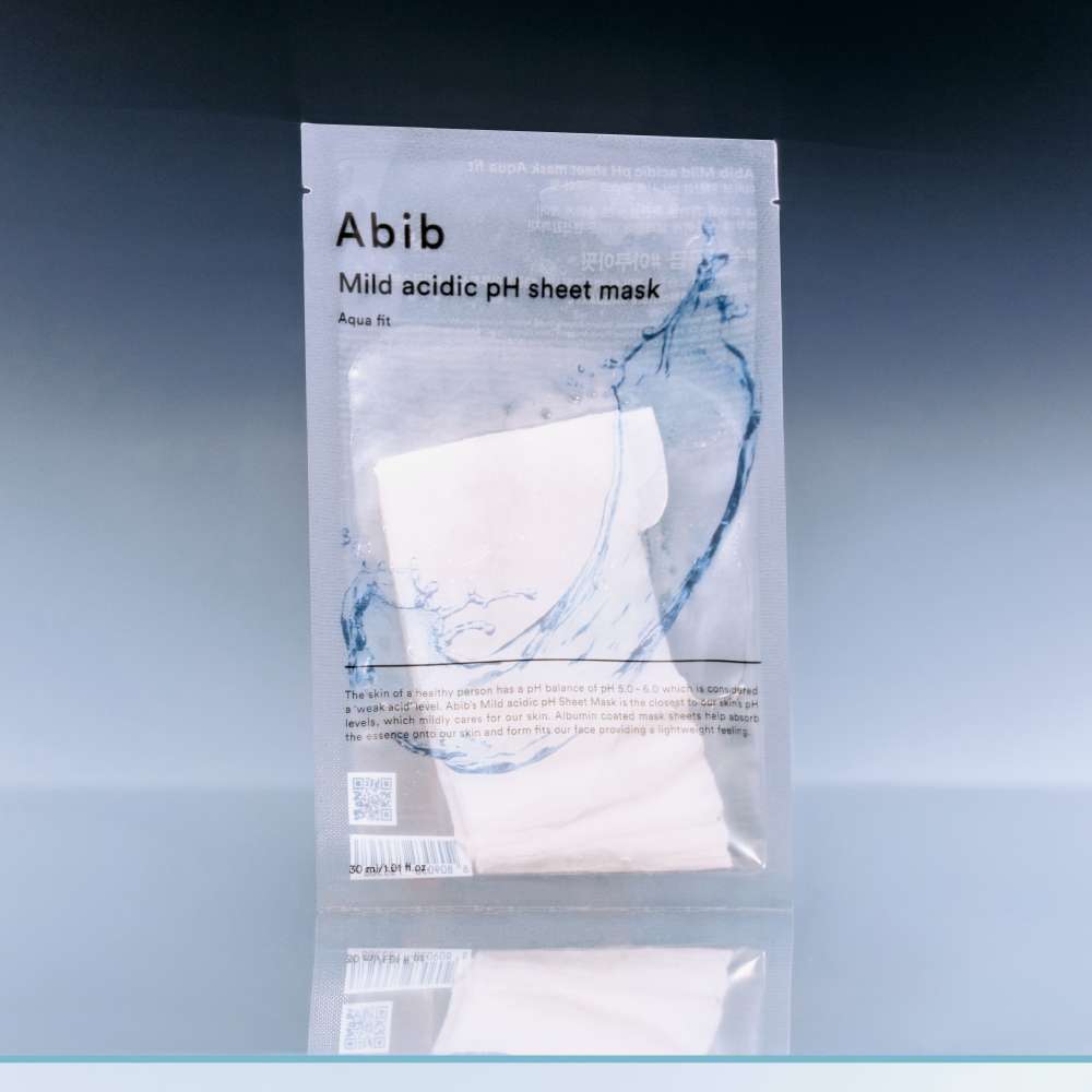 ABIB Mild Acidic pH Sheet Mask Aqua Fit x 1 Unidad (4)