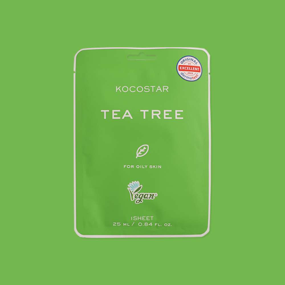KOCOSTART 4 Tea Tree Mask x 25 ml | mascarilla facial (4)