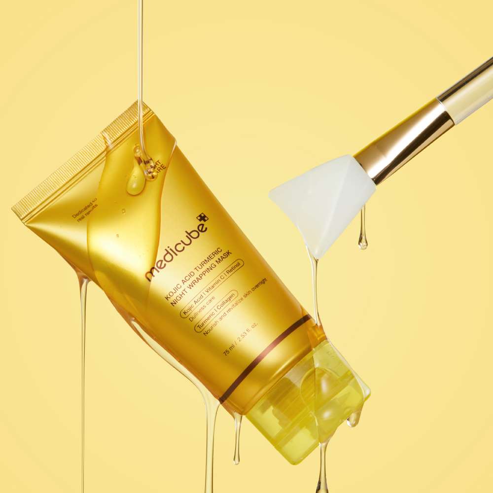 MEDICUBE Kojic Acid Turmeric Night Wrapping Mask x 75 ml (3)