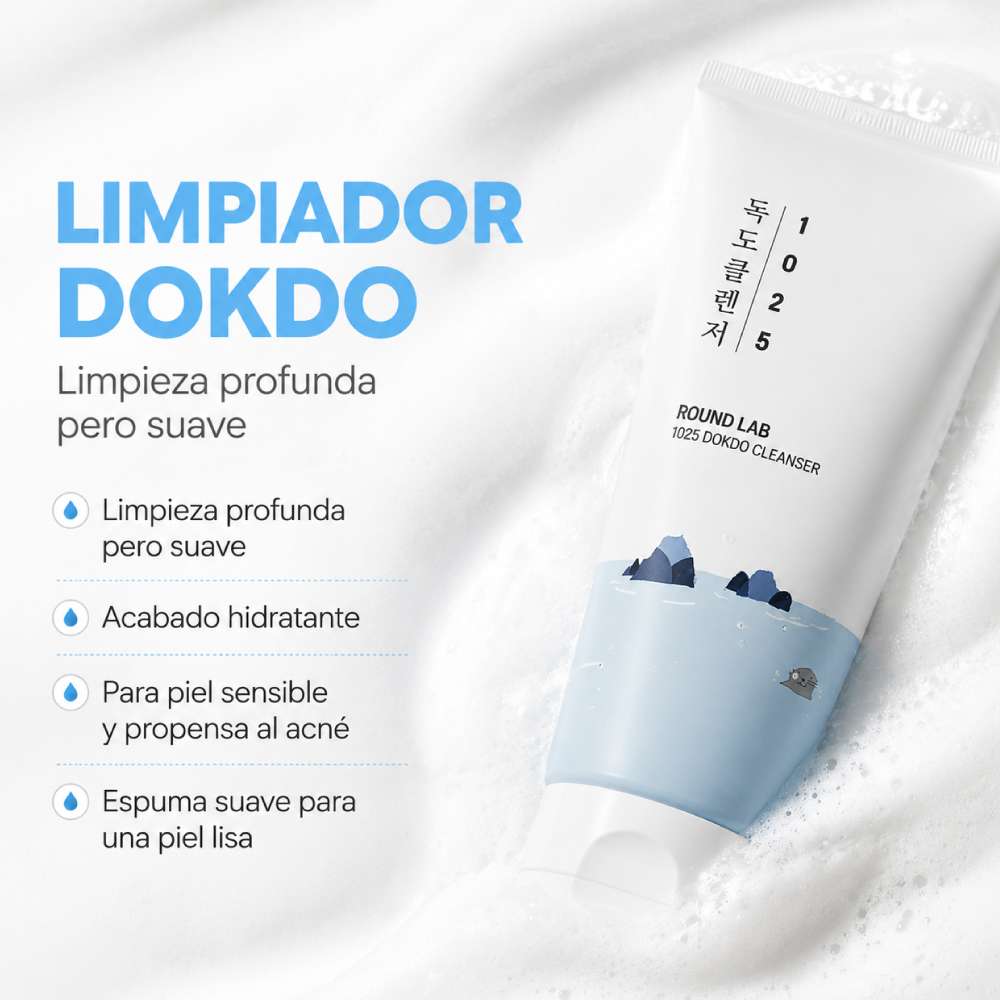 ROUND LAB 1025 Dokdo Cleanser | limpiador facial (4)
