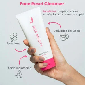 JESS BEAUTY Limpiador Face Reset x 150 ml | set de skincare (4)