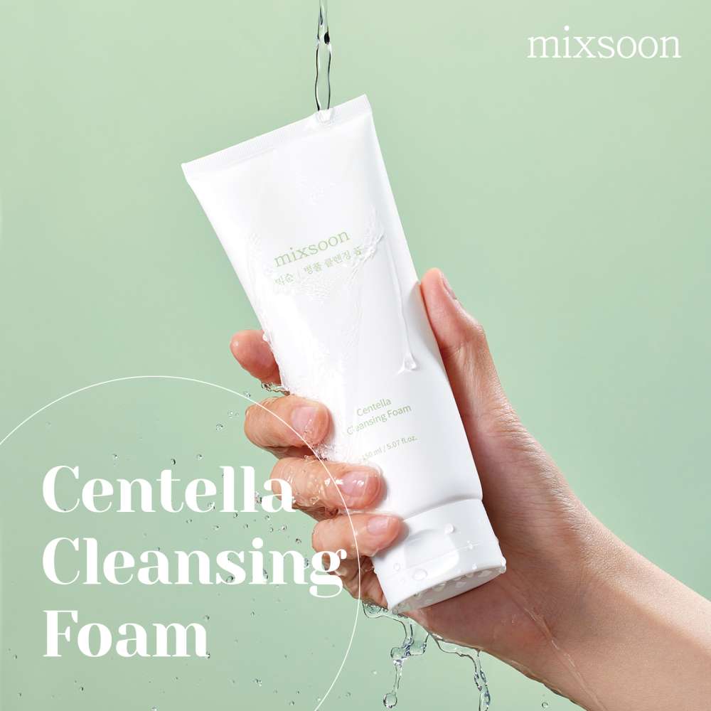 MIXSOON Centella Cleansing Foam x 150 ml | limpiador facial (4)