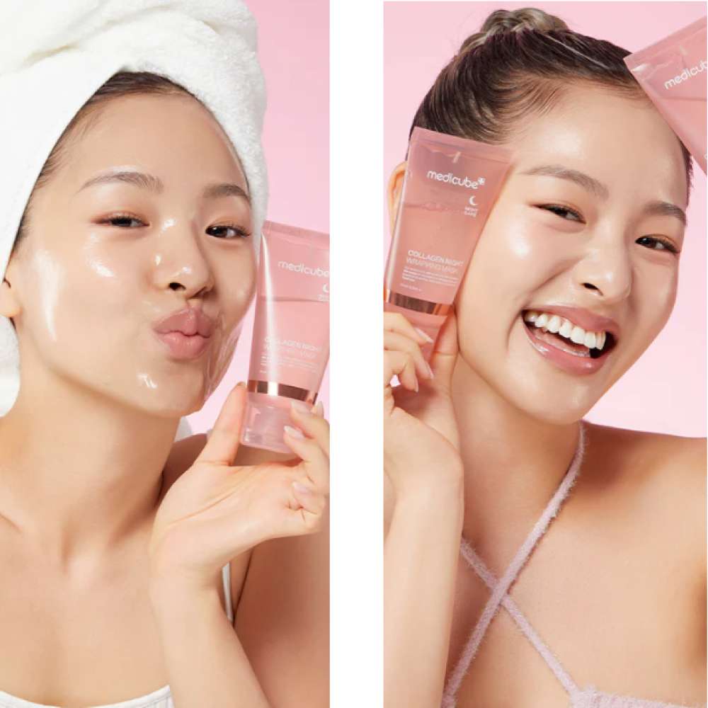 Collagen Night Wrapping Mask x 75 ml MEDICUBE | luminosidad (4)