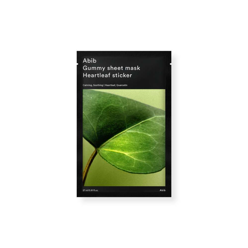 ABIB Gummy Sheet Mask Heartleaf Sticker x 1 Unidad