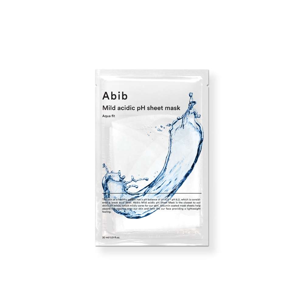 ABIB Mild Acidic pH Sheet Mask Aqua Fit x 1 Unidad