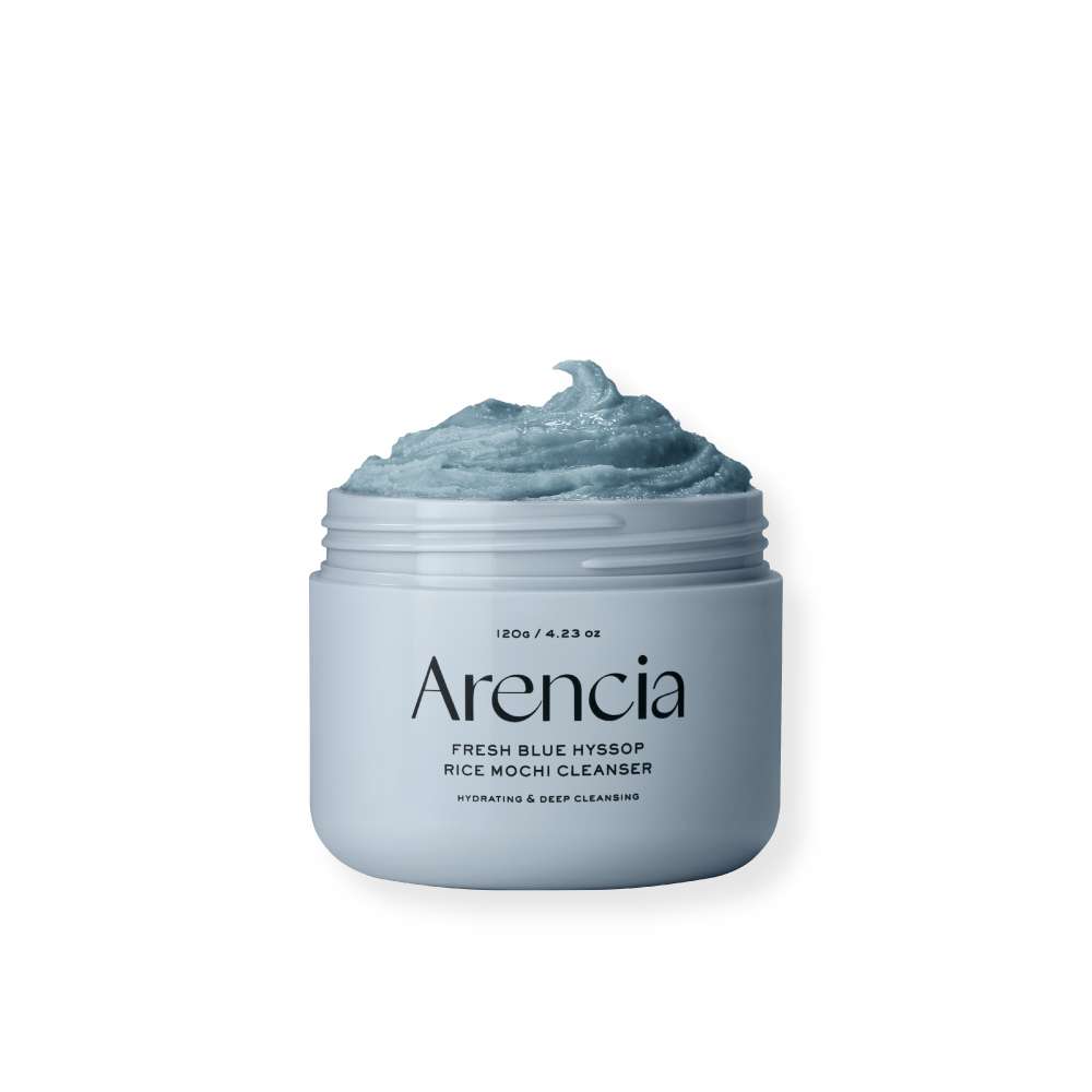 ARENCIA Fresh Blue Hyssop Rice Mochi Cleanser x 120 g