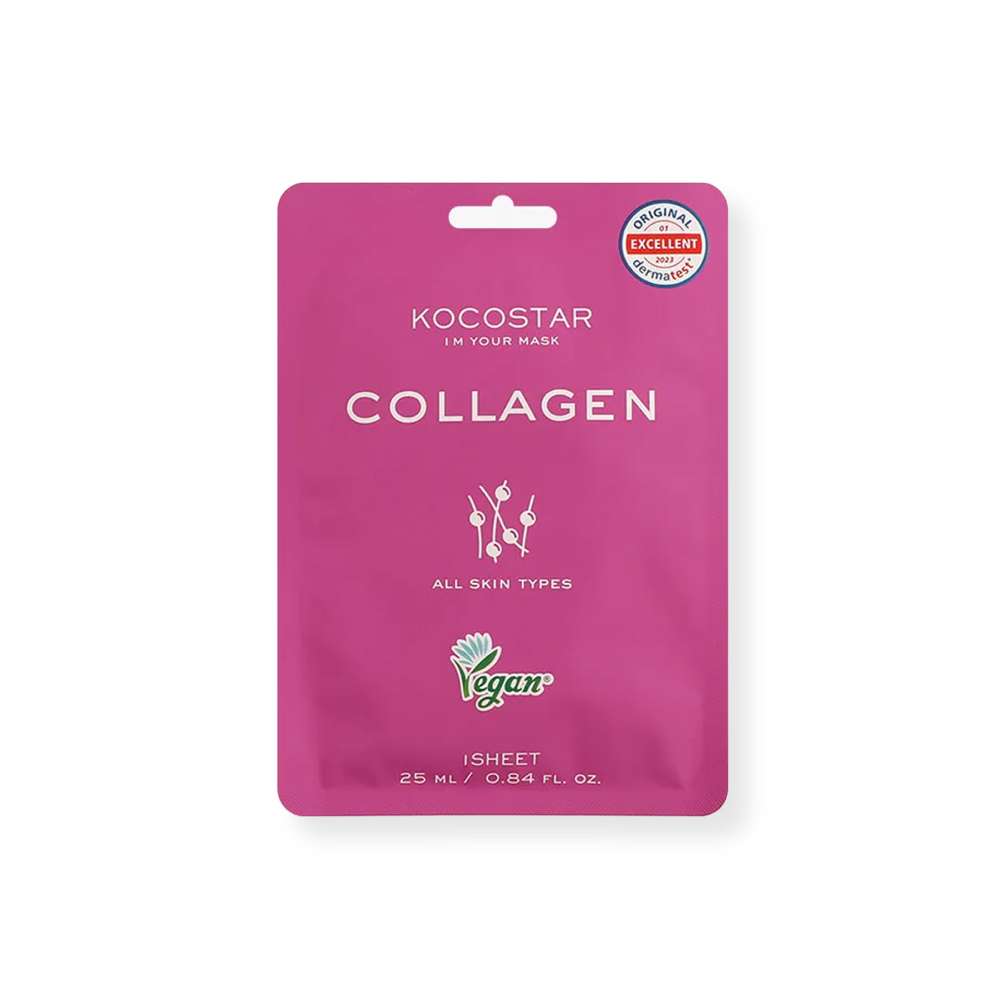 KOCOSTART 4 Collagen Mask x 25 ml | mascarilla facial