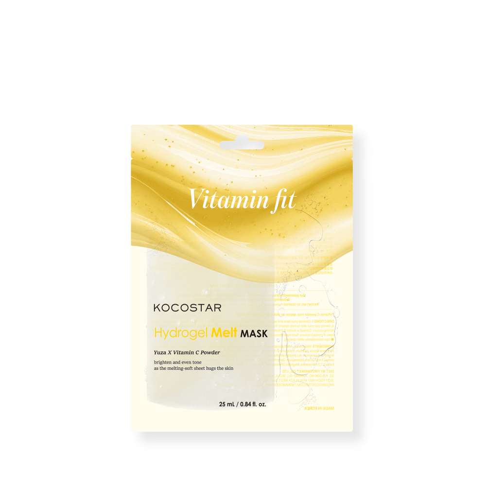 Hydrogel Melt Mask Vitamin x 25 ml KOCOSTART | luminosidad