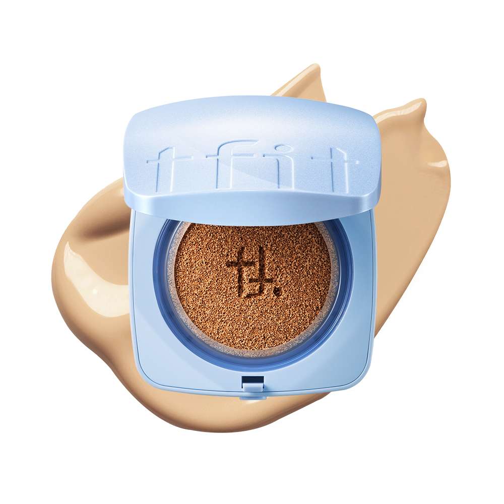 TFIT ICY FIT COVER CUSHION EX SPF50+ PA++++ W02 ALMOND BUTTER X 12 GR
